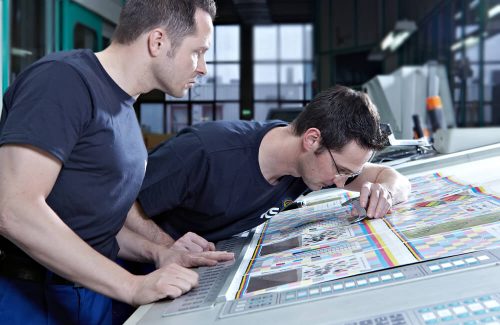 WKS-Gruppe-Druckholding-Druckereibetriebe-Impression aus dem Qualitätsmanagement