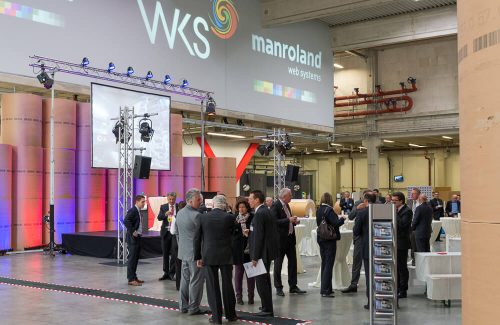WKS Gruppe – Einweihung unserer ersten 160-Seiten-Rotation